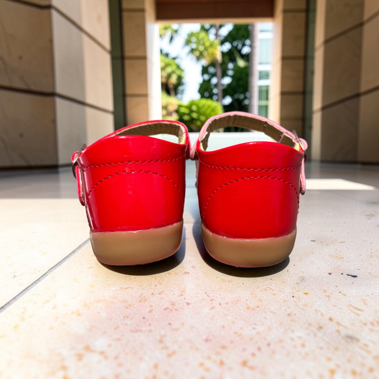 Zapatitos Charol Rojo Clásico