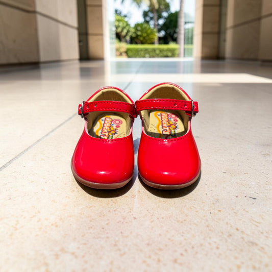 Classic Red Patent Leather Shoes