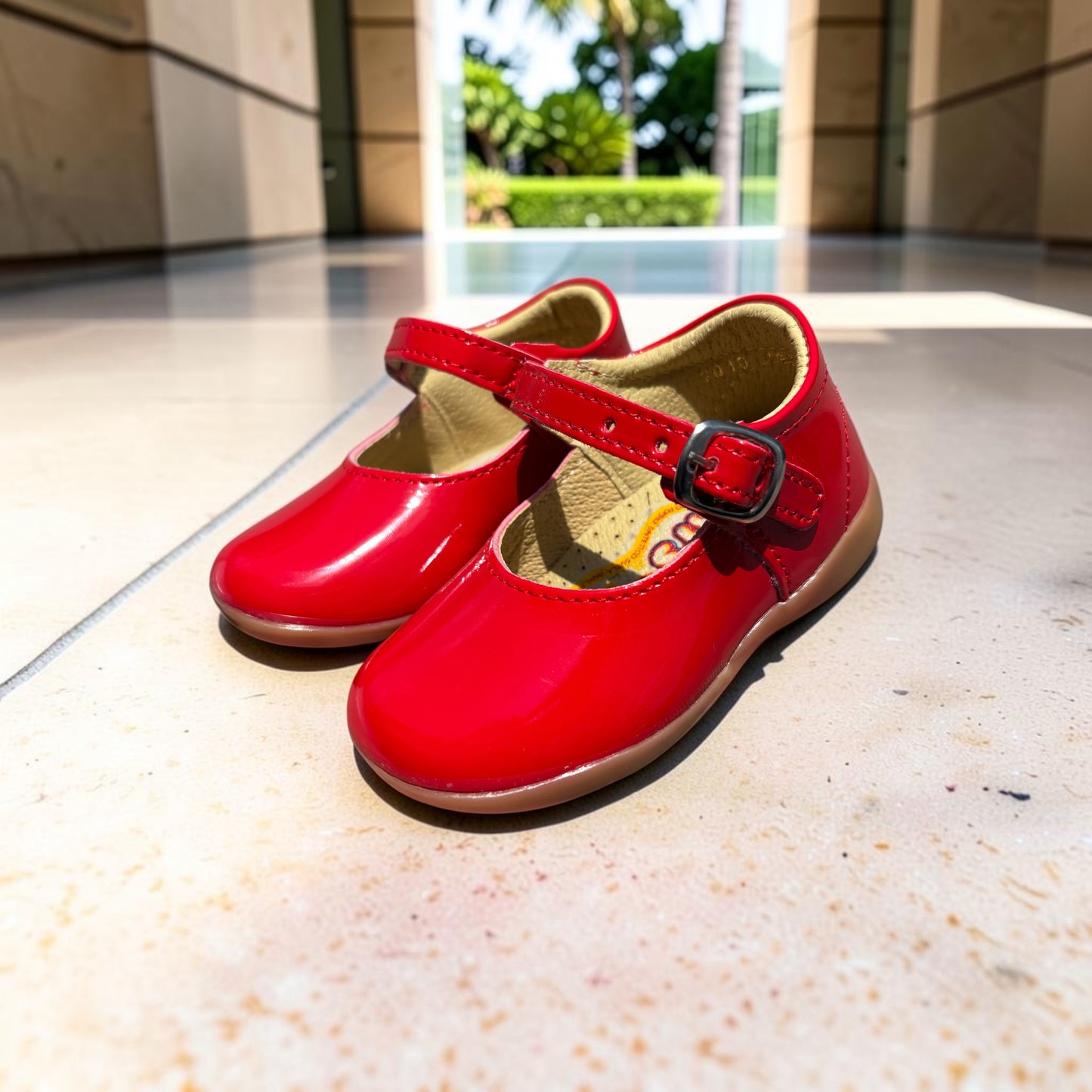 Zapatitos Charol Rojo Clásico