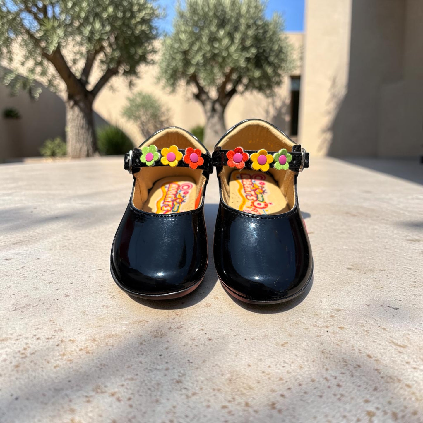 Patent Leather Shoes Garden of Colors