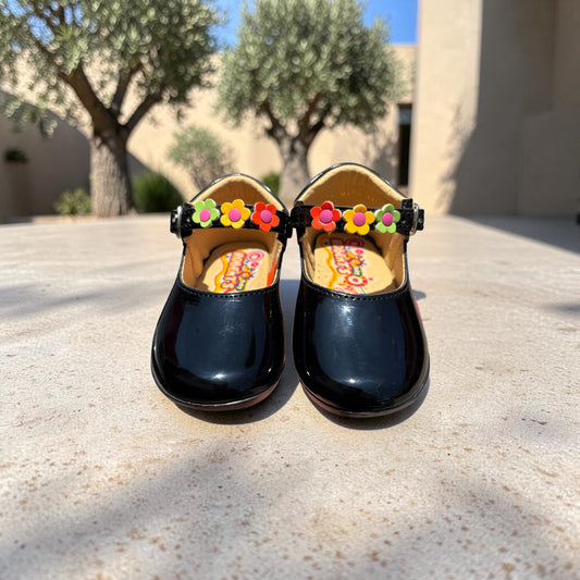 Zapatitos Charol Jardín de Colores